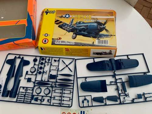 New and lovely Corsair Fighter Jet model Italeri
