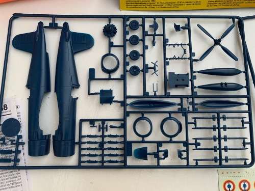 New and lovely Corsair Fighter Jet model Italeri