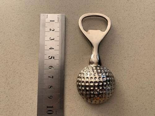 Vintage golf ball bottle opener