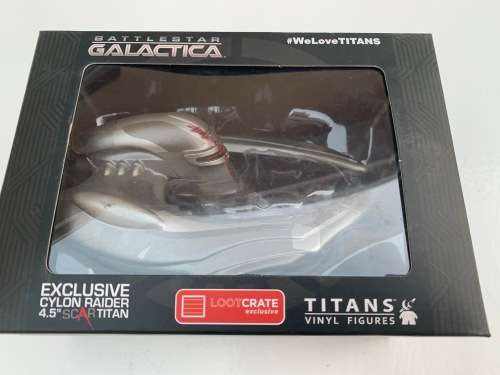 Brand new Battlestar Gallactica Cyclon Raider