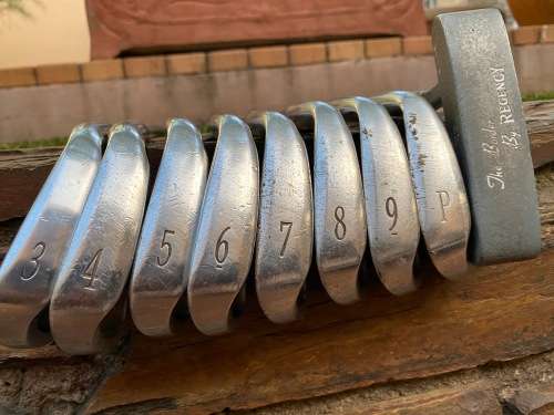 Lovely Mizuno golf clubs with light stand bag - Bargain