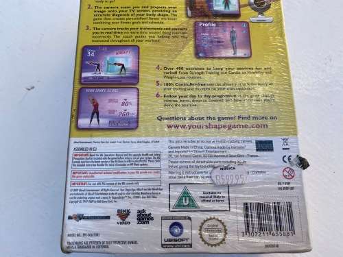 Brand new Wii Your Shape camera for motion and exercise