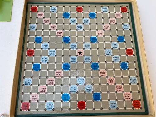 Lovely travel Scrabble