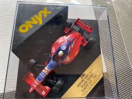 ONYX Arrows Collectable model fine detail - Ricardo Rosset