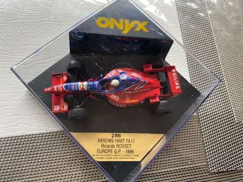 ONYX Arrows Collectable model fine detail - Ricardo Rosset