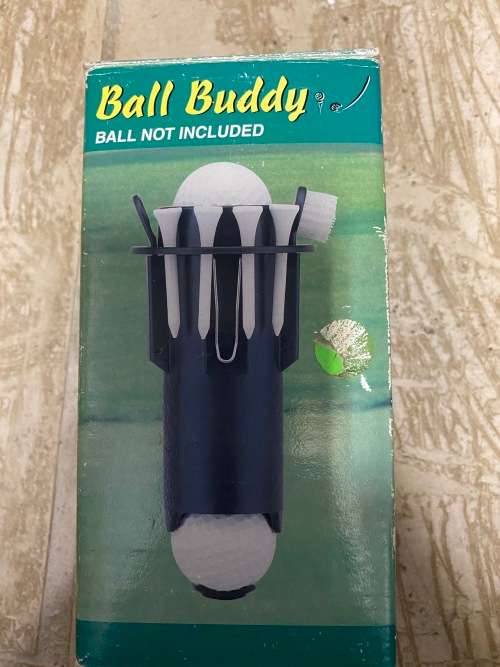 Brand new - Lovely ball carrier and tee holder etc.