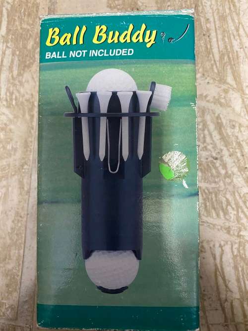 Brand new - Lovely ball carrier and tee holder etc.