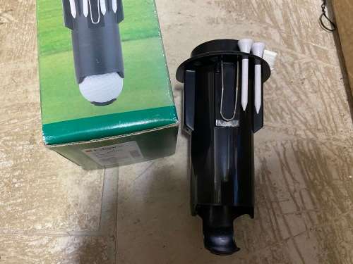 Brand new - Lovely ball carrier and tee holder etc.