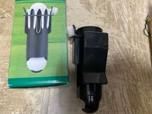 Brand new - Lovely ball carrier and tee holder etc.