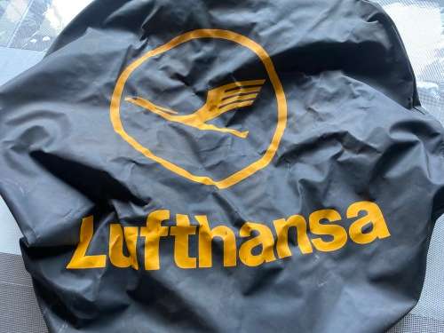 Lovely Lufthansa wheel cover for 4x4