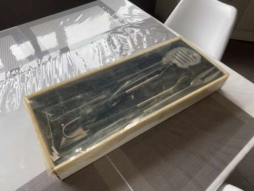 Lovely Golf themed braai set - rare
