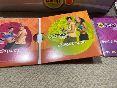 Brand new Zumba with DVD's etc.