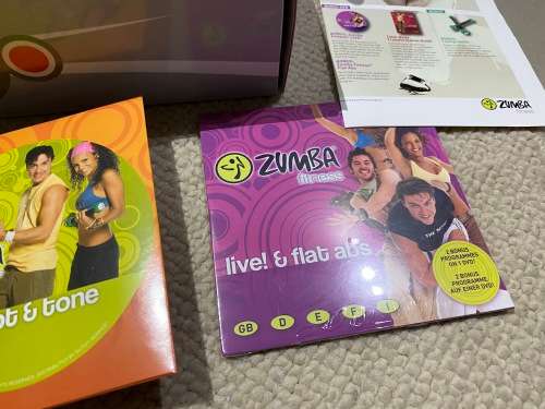 Brand new Zumba with DVD's etc.