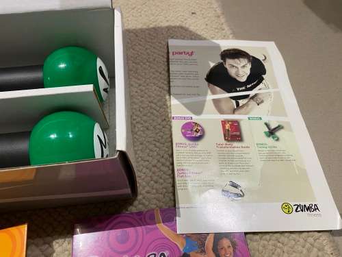 Brand new Zumba with DVD's etc.