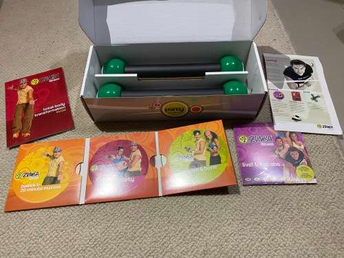 Brand new Zumba with DVD's etc.