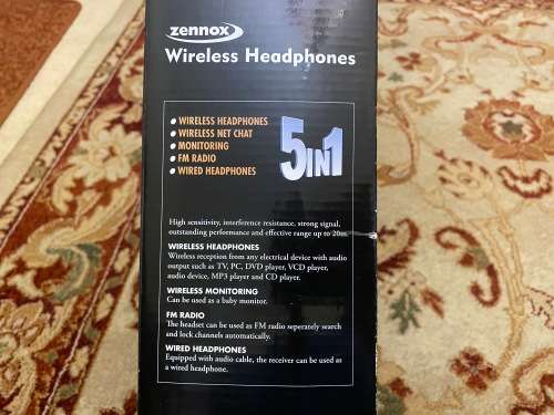 Brand new Zennox Wireless Headphones