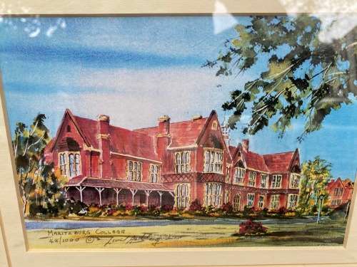 Maritzurg College Artwork and Frame