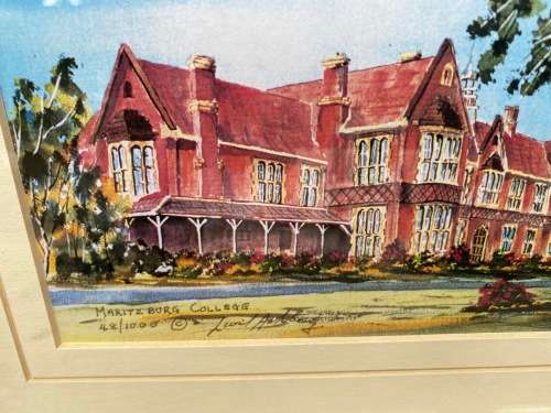 Maritzurg College Artwork and Frame