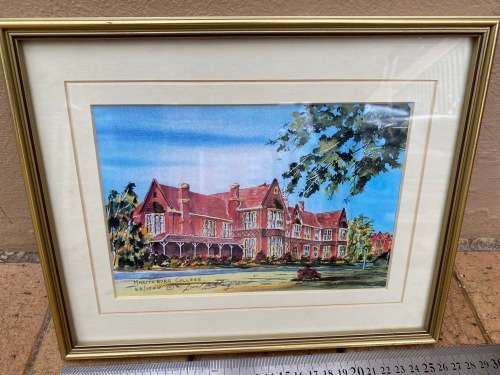 Maritzurg College Artwork and Frame