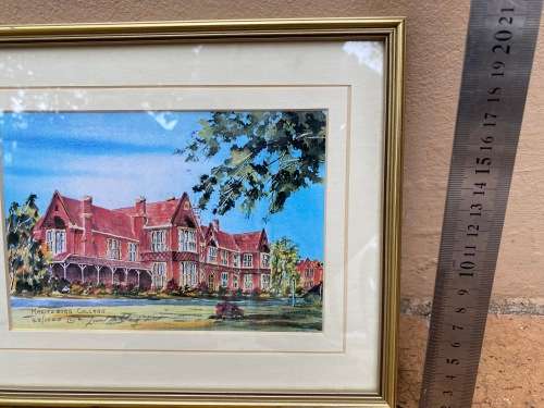 Maritzurg College Artwork and Frame