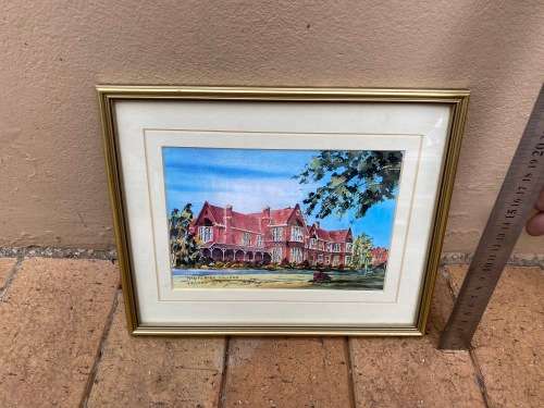 Maritzurg College Artwork and Frame
