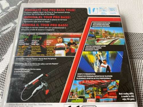 Wii Rapala Pro Bass Fishing game