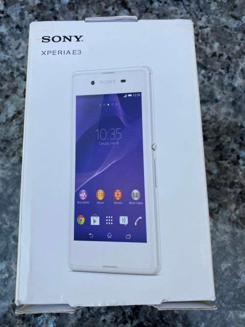Sony phone in box - see pics