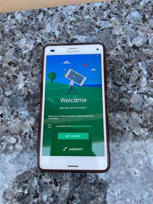 Sony phone in box - see pics