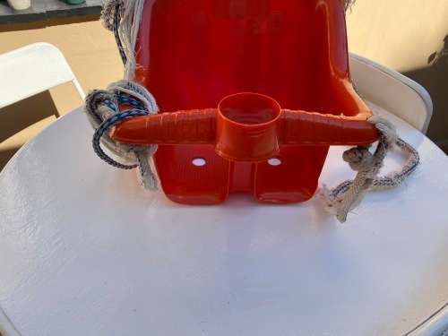 Lovely kiddies swing