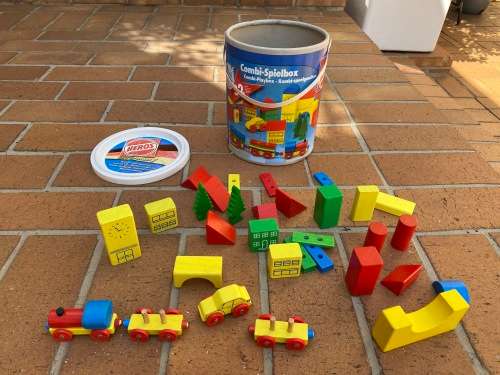 Heroes Made in Germany Train wooden set - fantastic