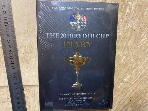 Brand new - Ryder Cup package DVD - collectable