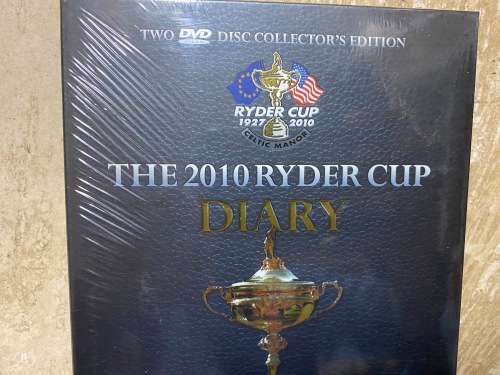 Brand new - Ryder Cup package DVD - collectable