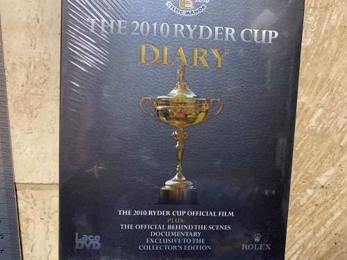 Brand new - Ryder Cup package DVD - collectable