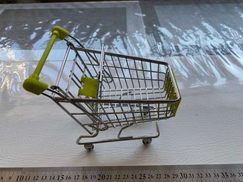 Lovely mini shopping trolley