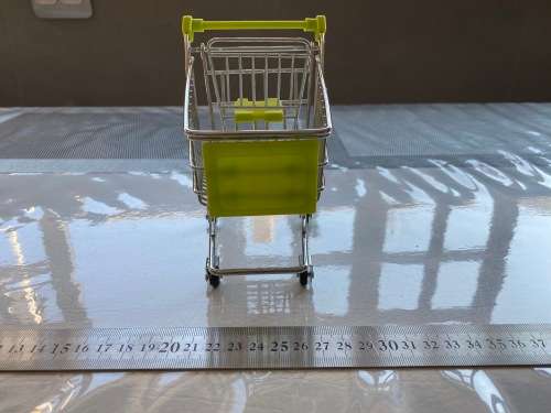 Lovely mini shopping trolley