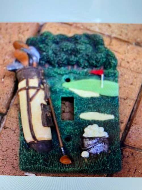 Golf Light Switch Cover