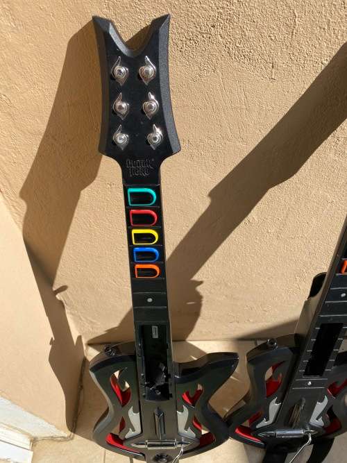 2 x wii guitars