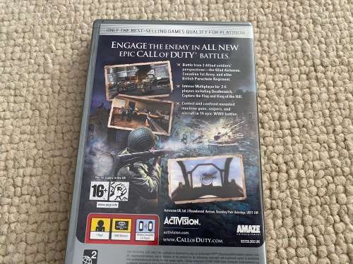 PSP Game - Call of Duty