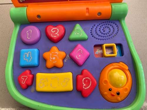 Fisher Price Laptop toy - cheap - one electrical connectot to be replaced