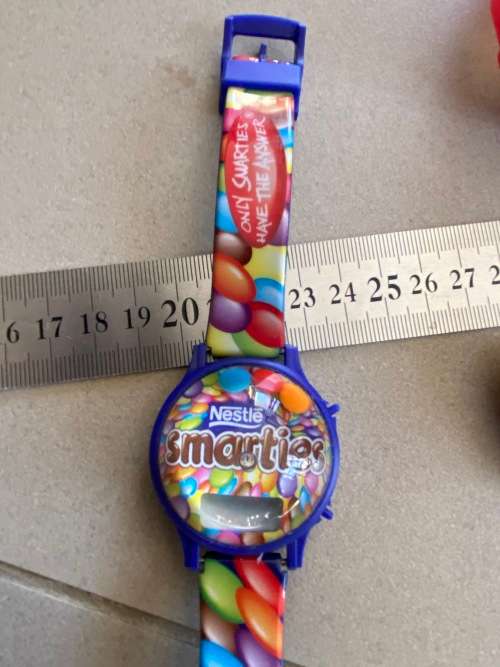 Various children watches including Smarties coillectable watch