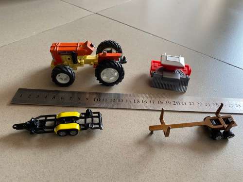 Tractor and some trailers