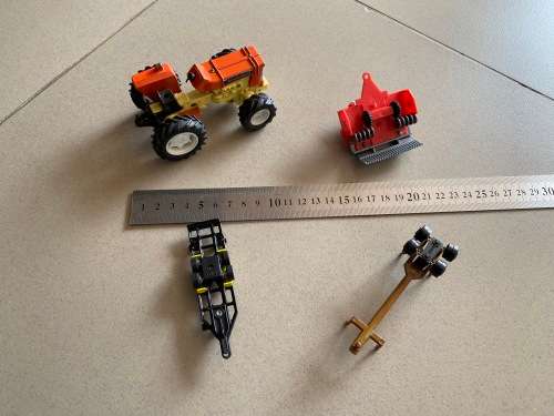Tractor and some trailers