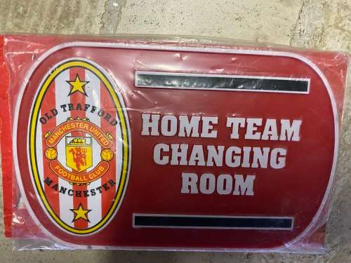Fantastic Manchester United door sign