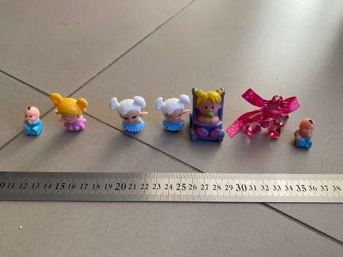 Mini dolls and teddy figurines - CHEAP