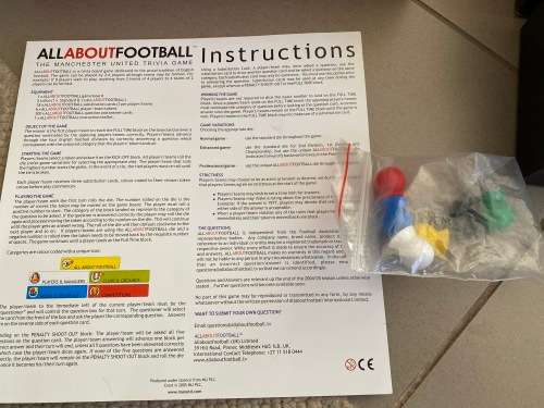 Manchester United Board Game - nice
