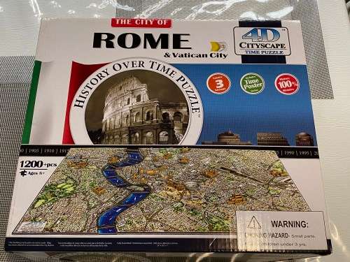 Rome 4d puzzle Brand New