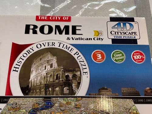 Rome 4d puzzle Brand New
