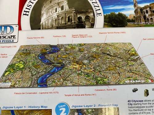 Rome 4d puzzle Brand New