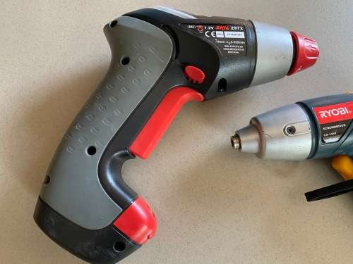 Screwdriver and Drill Gun - not tested - selling as spares