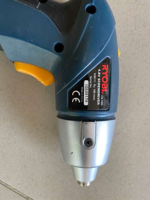 Screwdriver and Drill Gun - not tested - selling as spares